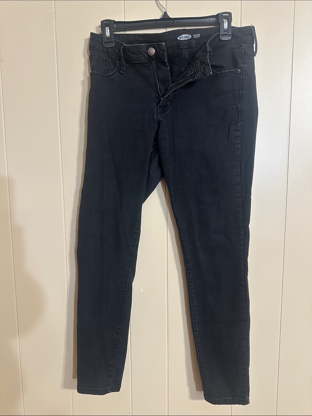 Old Navy Women's Black Skinny Jeans - High Rise Stretch